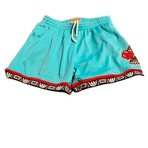Blue shorts